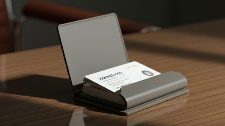 Business Card Holder